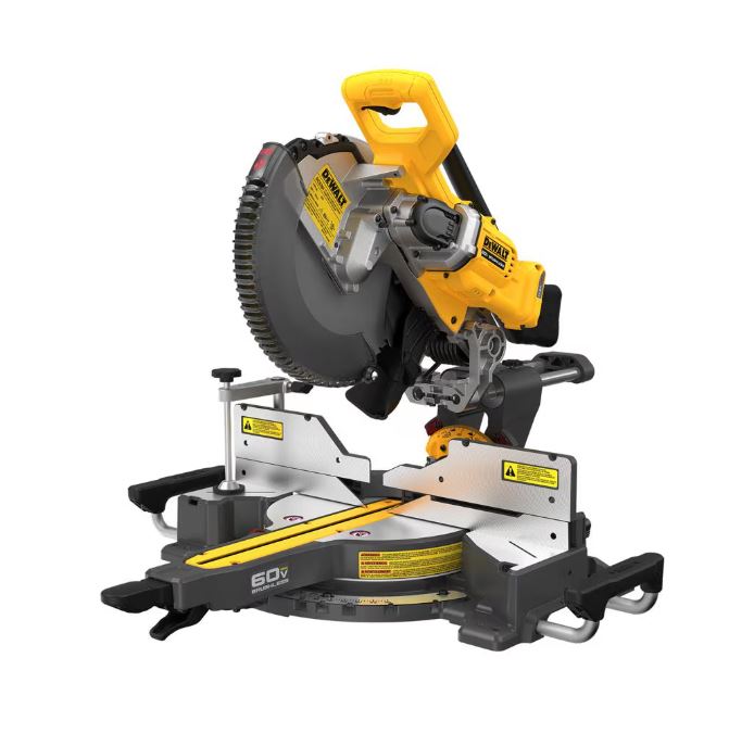 DEWALT FLEXVOLT 60V MAX 12 Inch Sliding Miter Saw (Tool-Only) As is