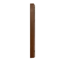 5" x 5" x 8' Vinyl Woodgrain Fence Post Hickory