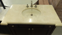 39-Inch Single Sink Bathroom Vanity with Marble Top
