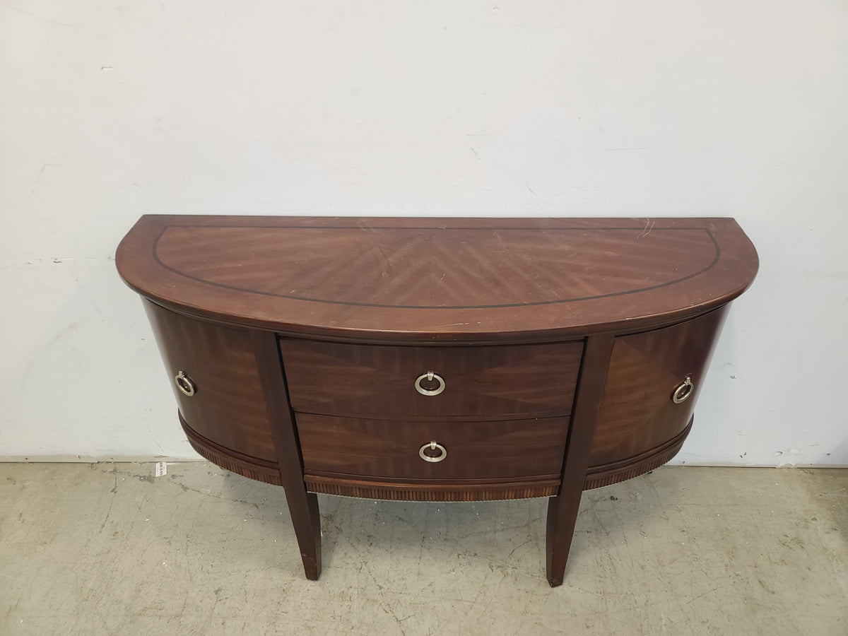 56" Semi-Circle Buffet Console