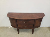 56" Semi-Circle Buffet Console
