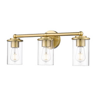 Z-Lite Thayer Luxe Gold 5.75 inch 3 Light Vanity