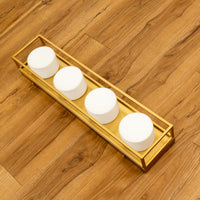 Rover 4-Light LED Vanity Light in Gold