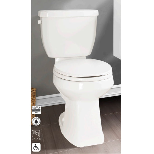 Clancy 2-Pc Plus Height Single Flush Toilet