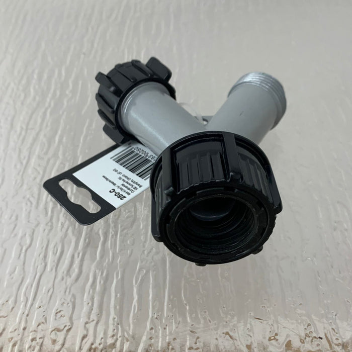 2-Way Plastic Hose Connector with Cap 250-C