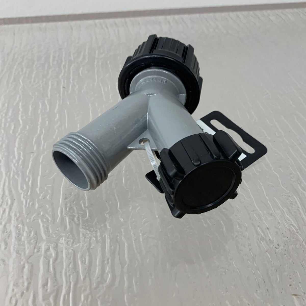 2-Way Plastic Hose Connector with Cap 250-C