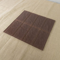 12"x 12" Glass 8-Tile Mosaic Flooring - Burlap Textured 10pcs (9.6sq ft/box)