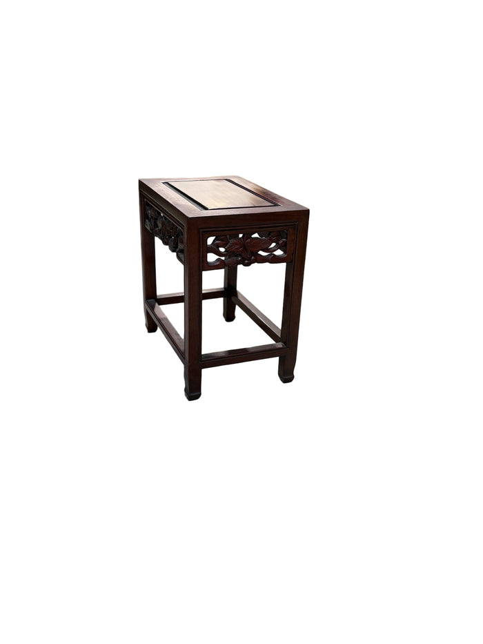 13-Inch Chinese Hardwood Nesting Tables