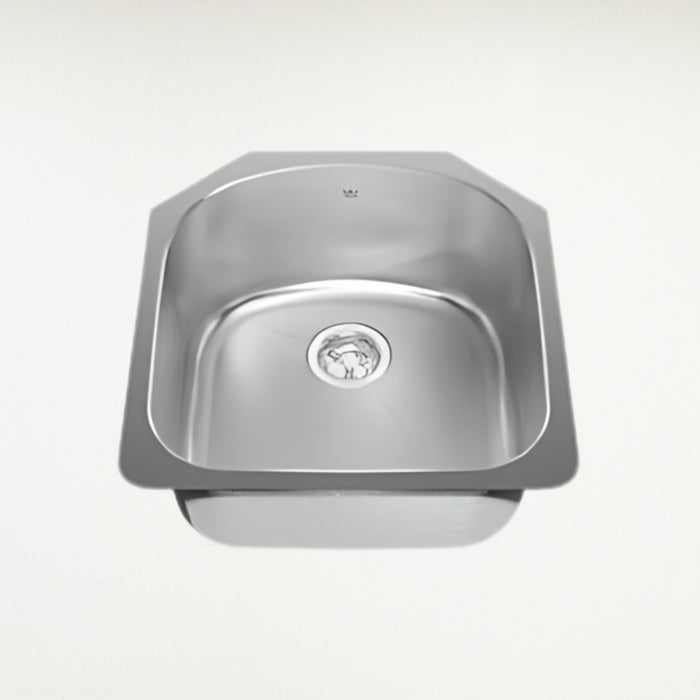 20-inch Single Bowl Stainless Steel Sink