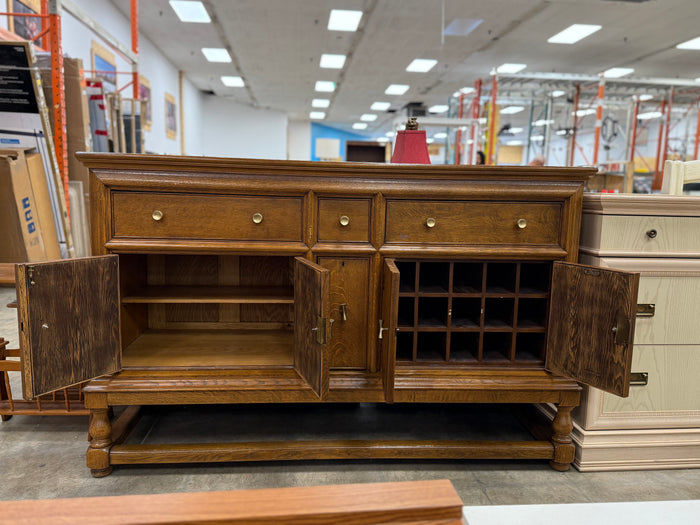 Oak Wooden Buffet Sideboard