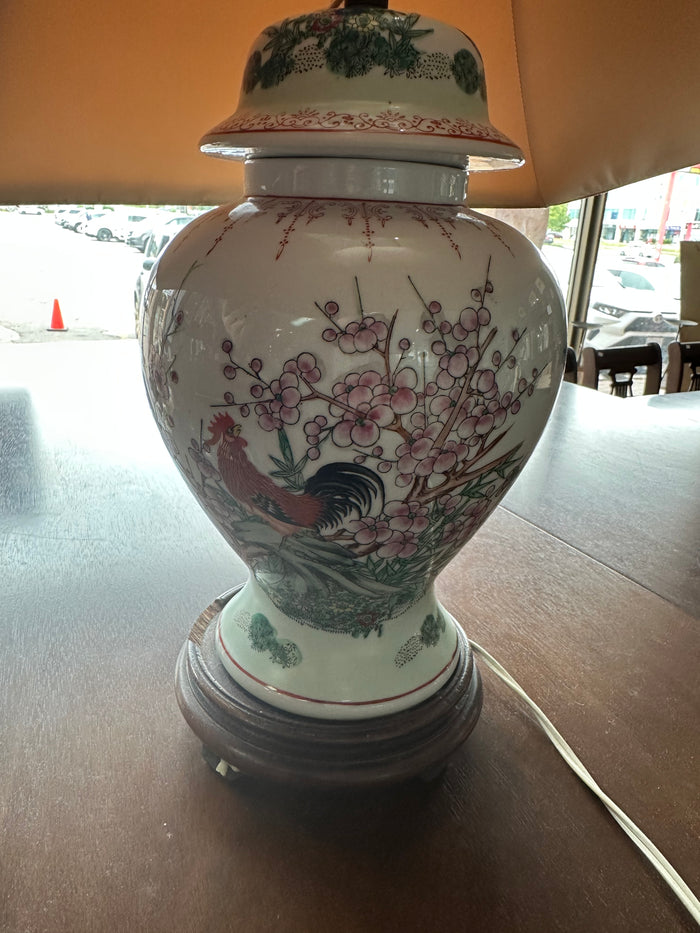 Ceramic Ginger Jar Lamp
