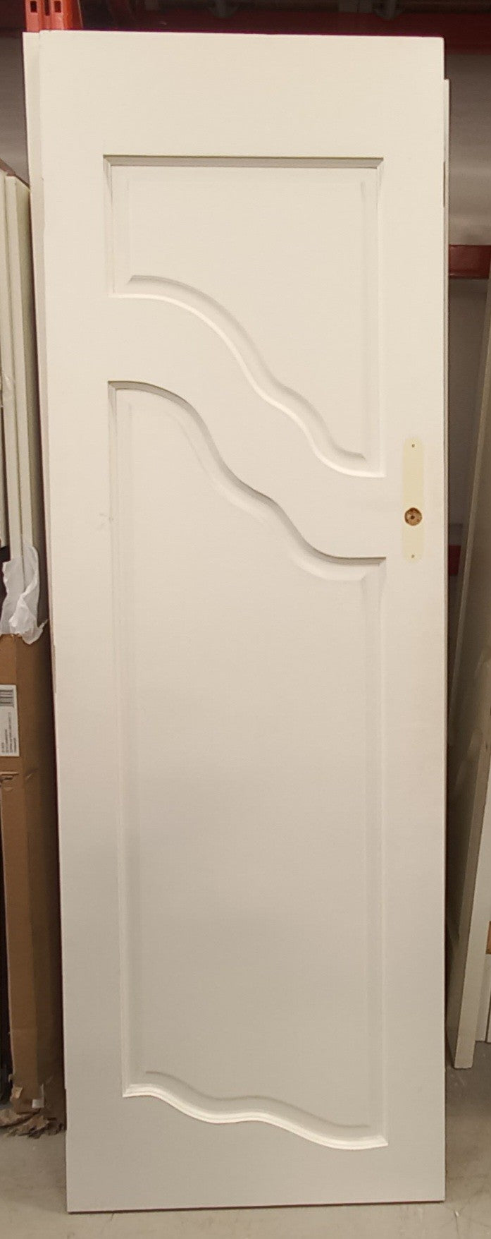 30-Inch x 89-Inch Solid Wooden Exterior Door