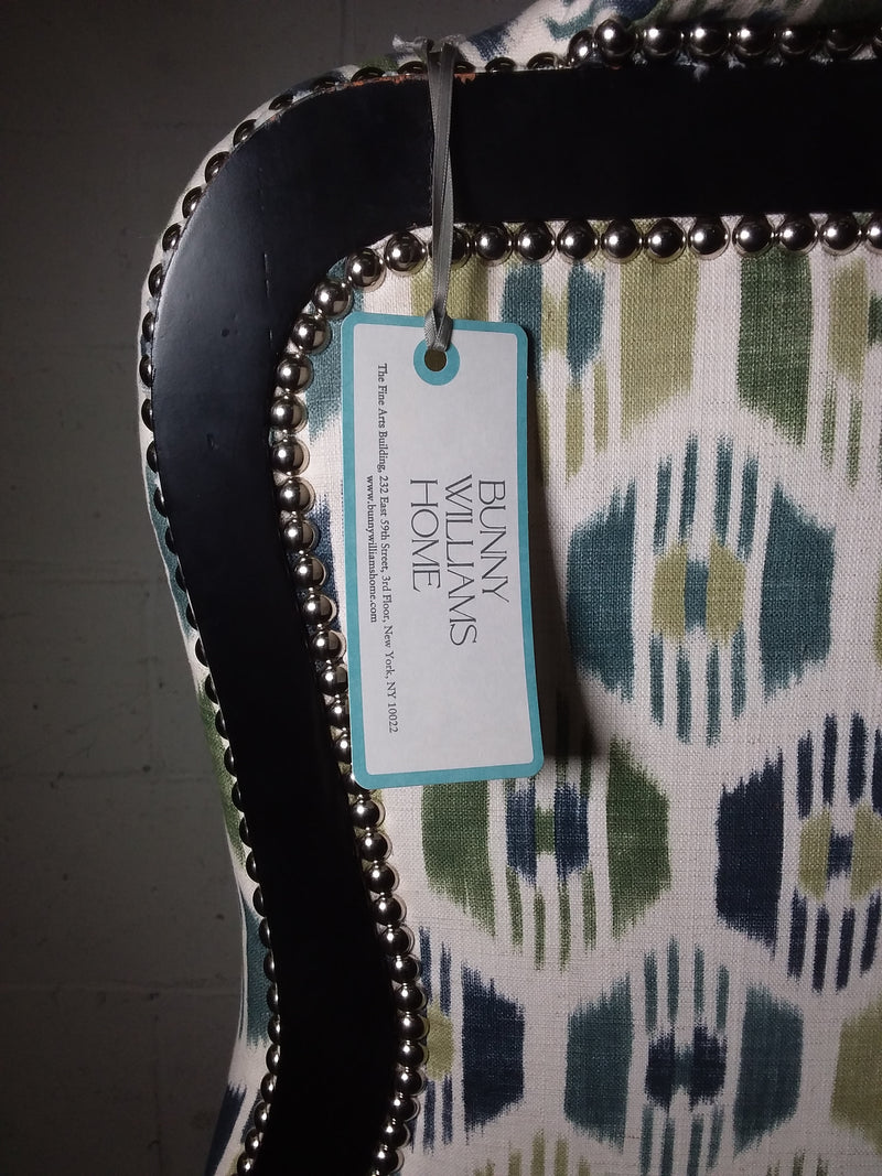 Bunny Williams Studded Accent Chair