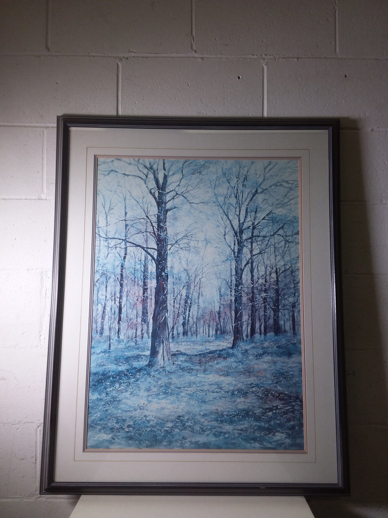 Wintery Forest Artwork