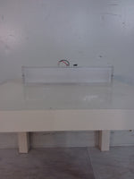 White Rectangular LED Light Fixture