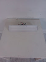 White Rectangular LED Light Fixture