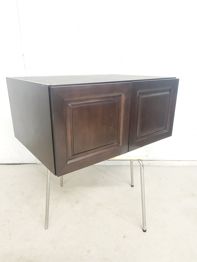 33'' x 15'' Brown Upper Kitchen Cabinets