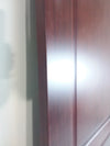 36 x 96in Mahogany Finish 2-Panel Exterior Door