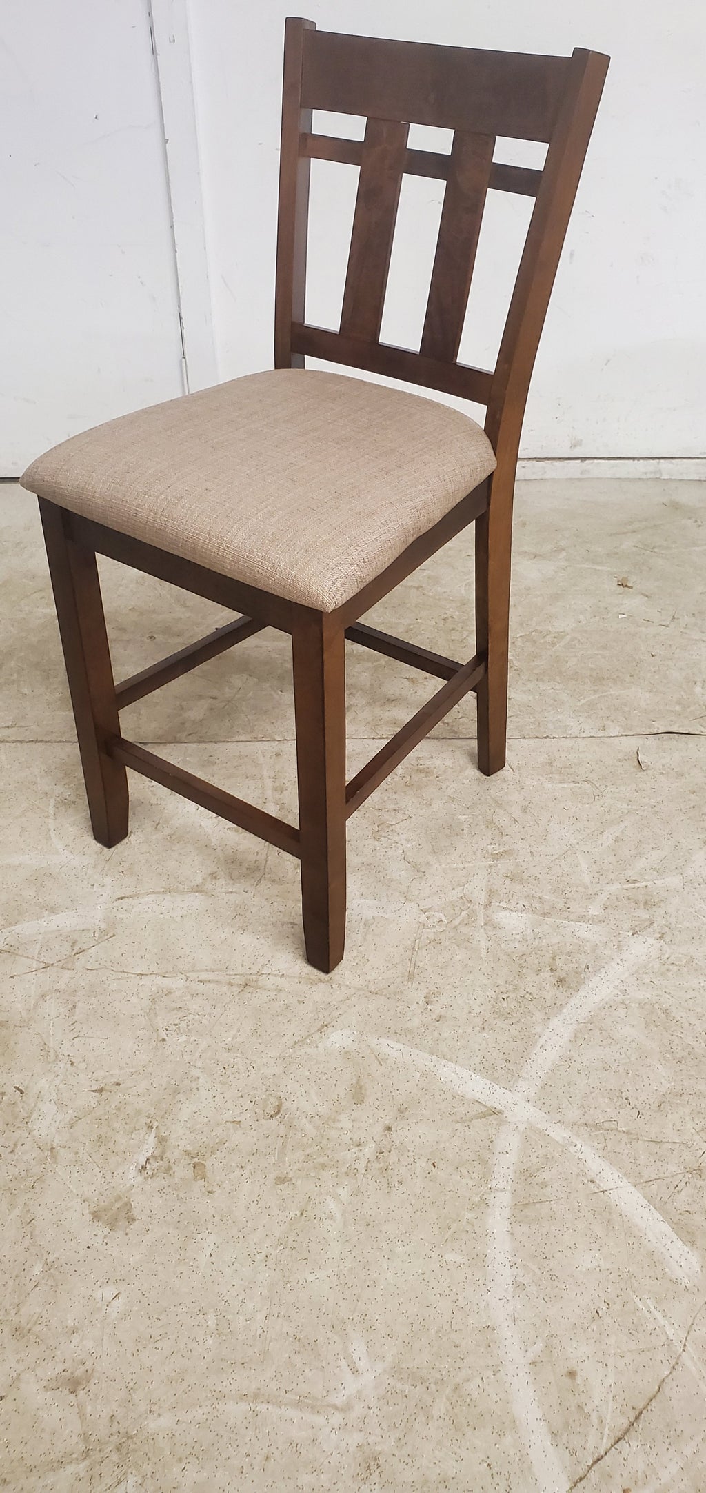 42''H Upholstered Wood Chair