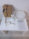 5 Light Flexible White Track Light Kit