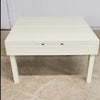 30''W White Wood Table