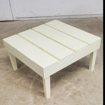 30''W White Wood Table