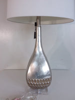 Stylecraft White Shade With 6 Sided Design Lamp