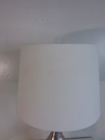 Stylecraft White Shade With 6 Sided Design Lamp