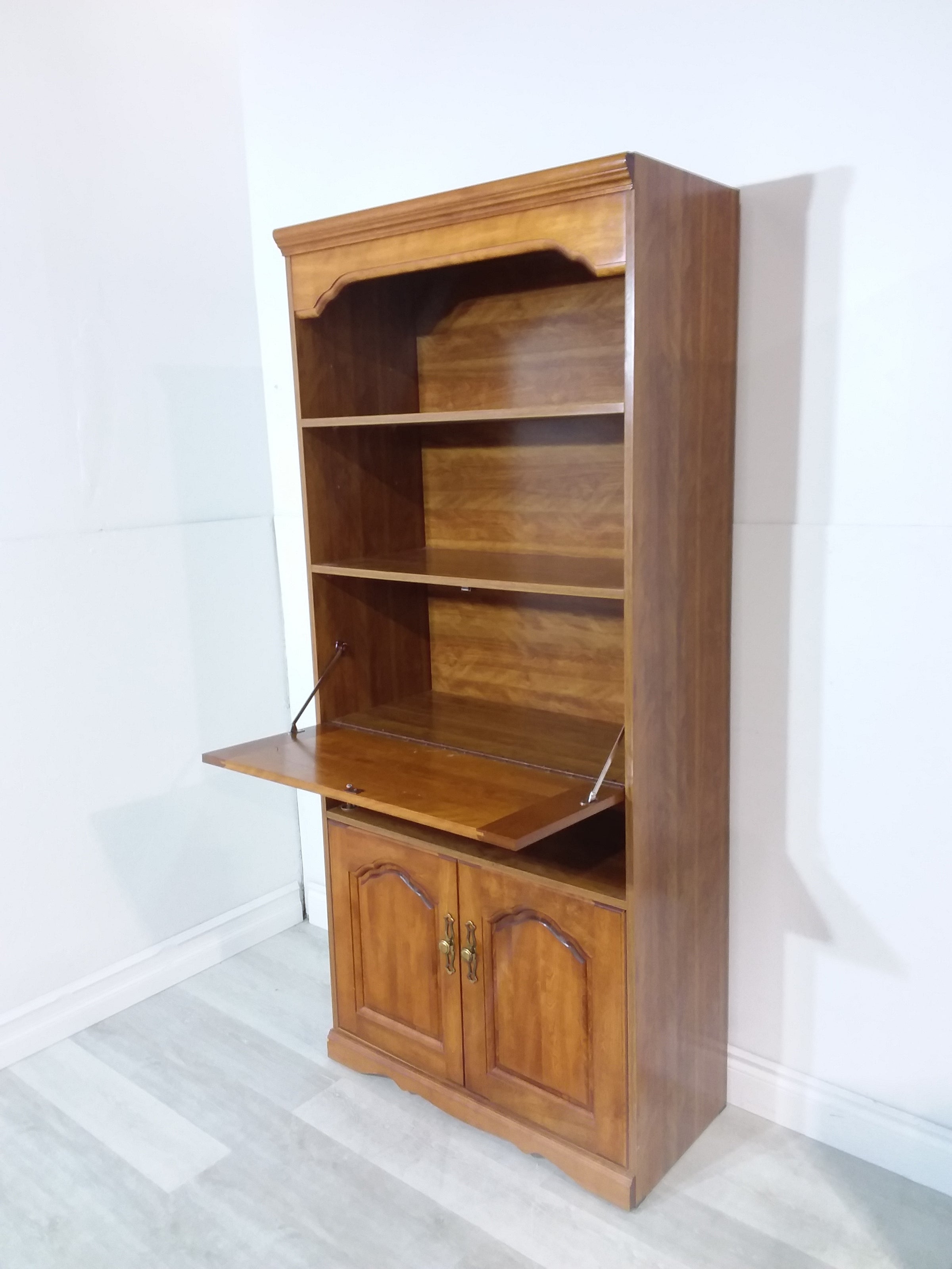 Bookcase With Pull Down Desk Habitat ReStore GTA
