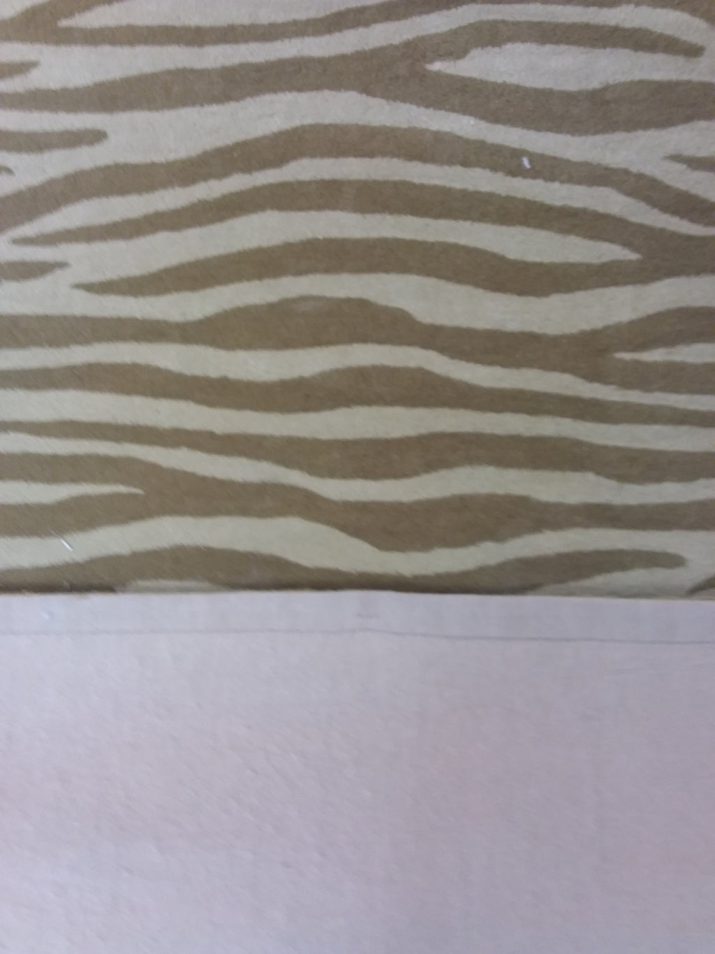 Zebra Striped Wool Rug