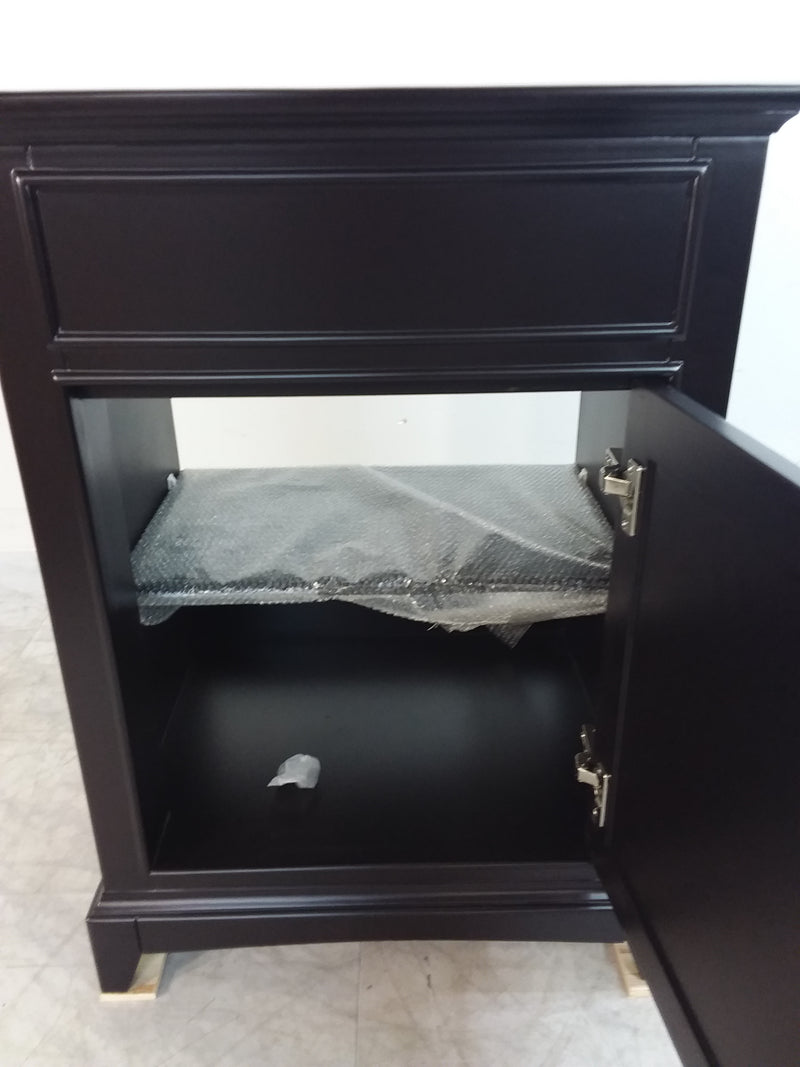 Espresso Single Door Bathroom Vanity