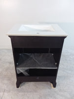 Espresso Single Door Bathroom Vanity