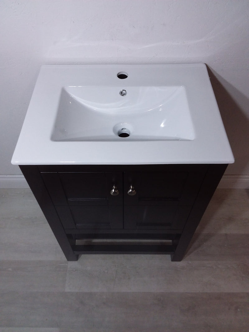 Espresso 24" Wide Vanity