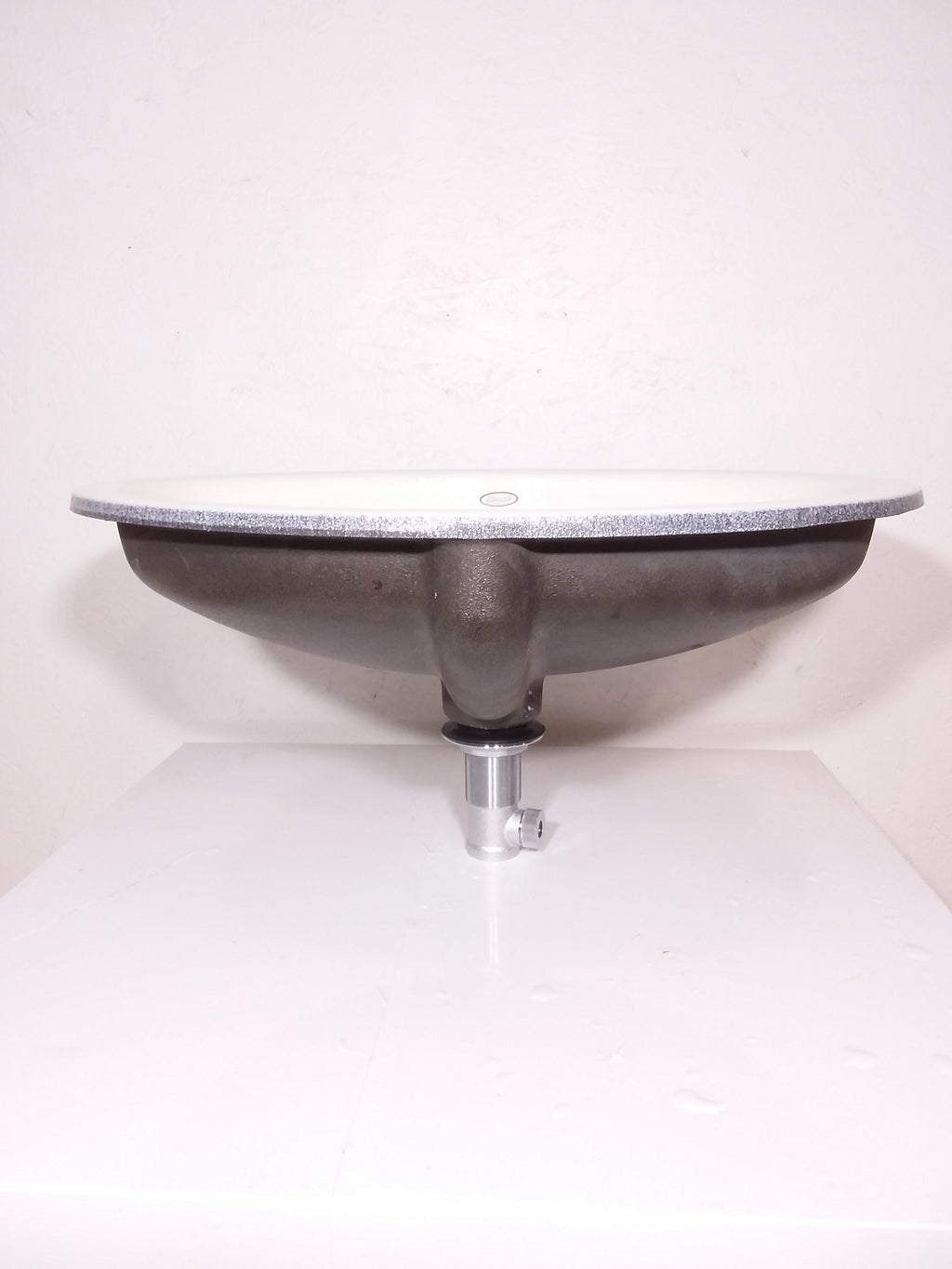 Kohler Canvas Cast Iron Undermount Sink and Overflow