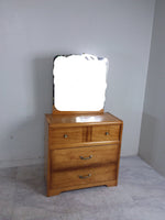 Verity Drawer Dresser with Mirror