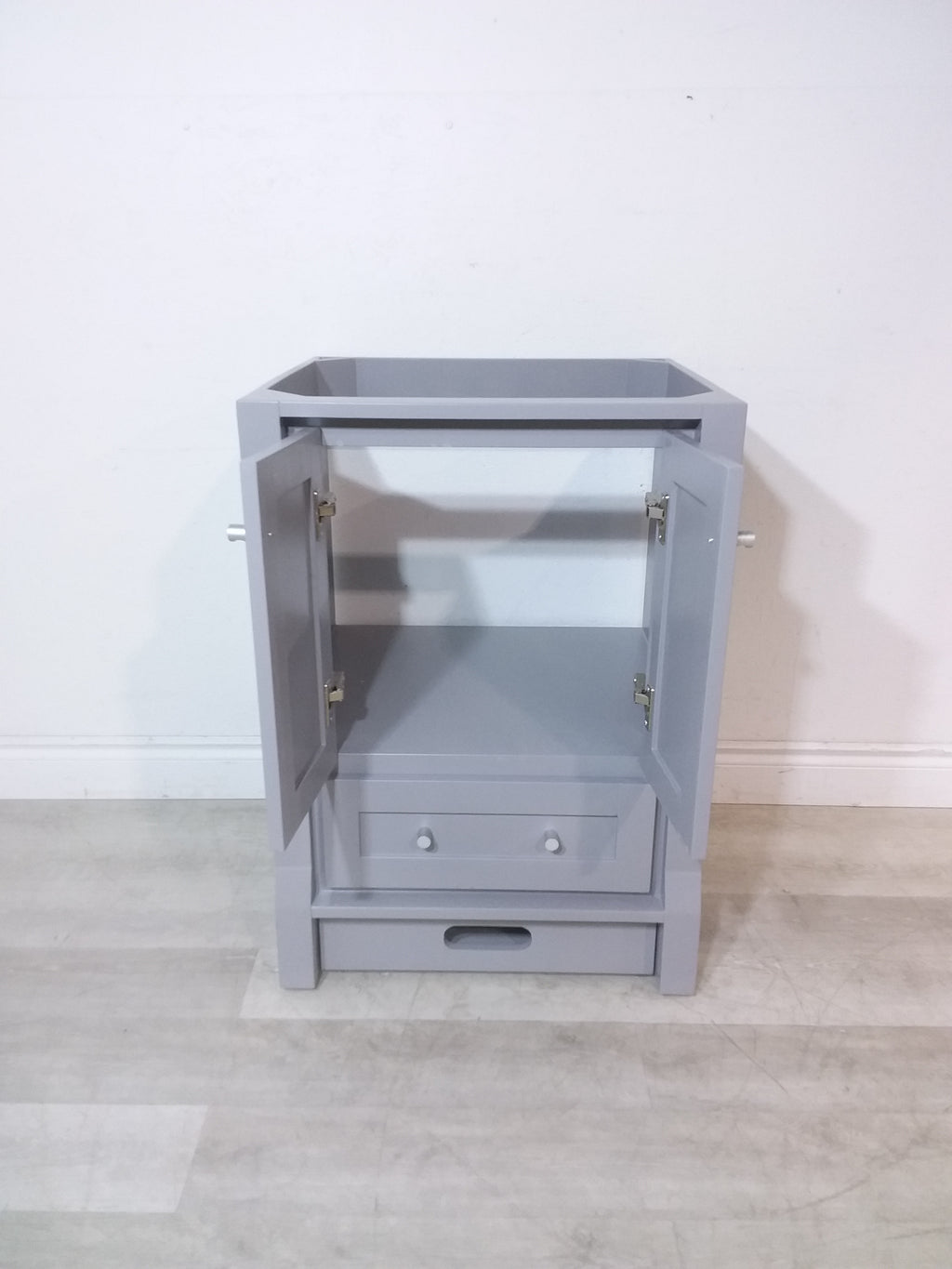 23 1/4" Wide Grey Vanity-No Top