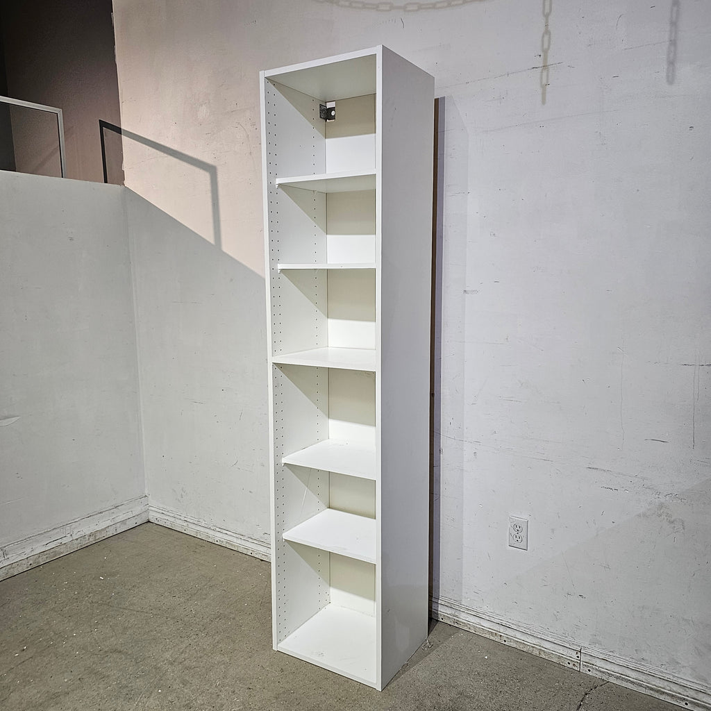 Tall White Shelving Unit