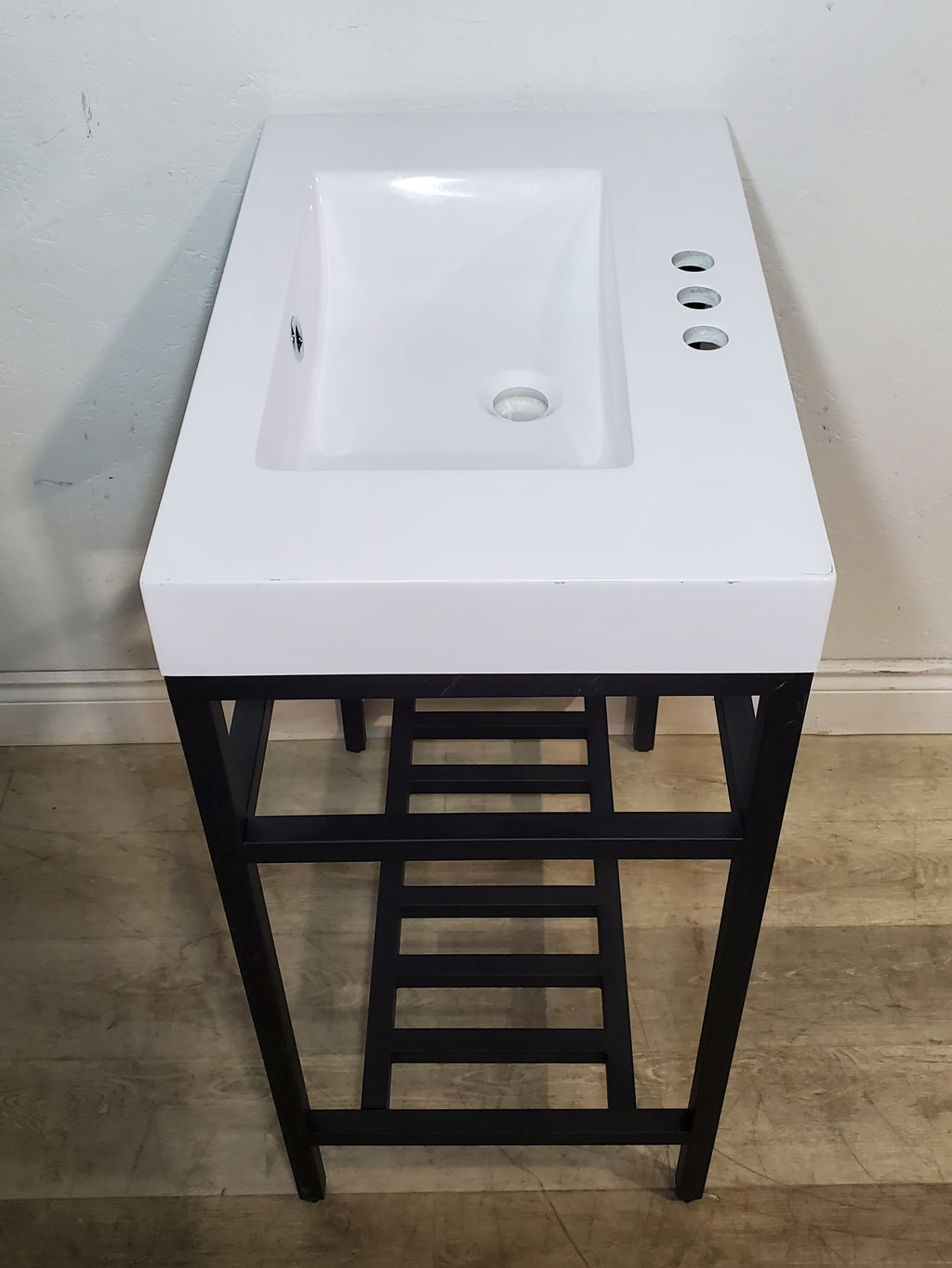24" Open Shelf Vanity