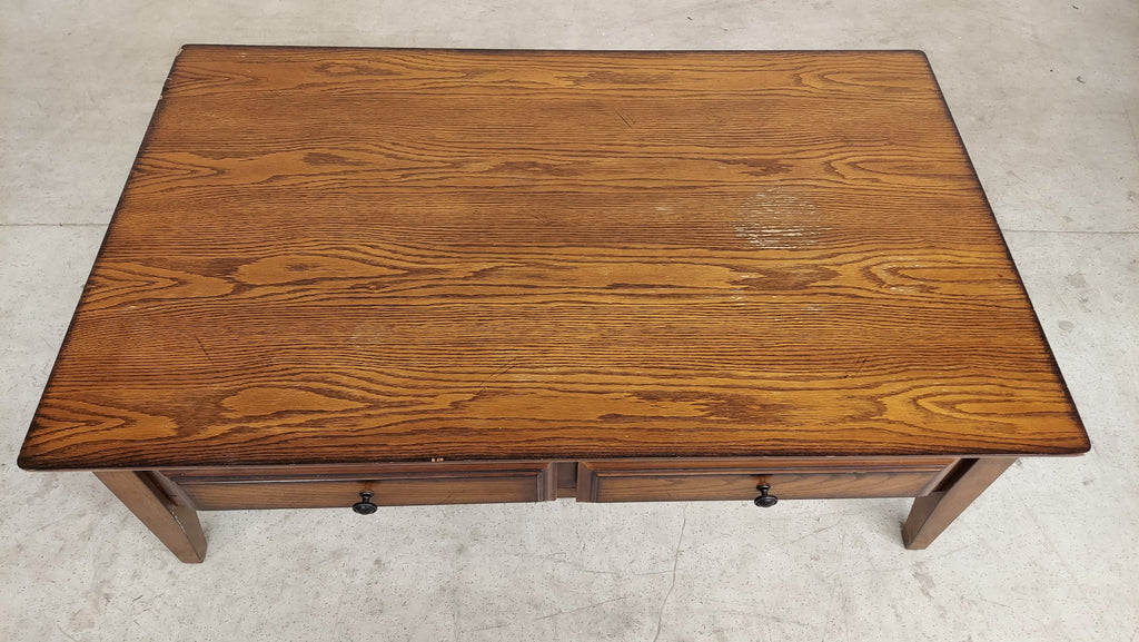 Brown Solid Coffee Table