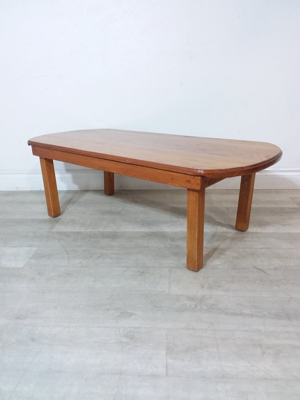 46" Wide Solid Wood Coffee Table