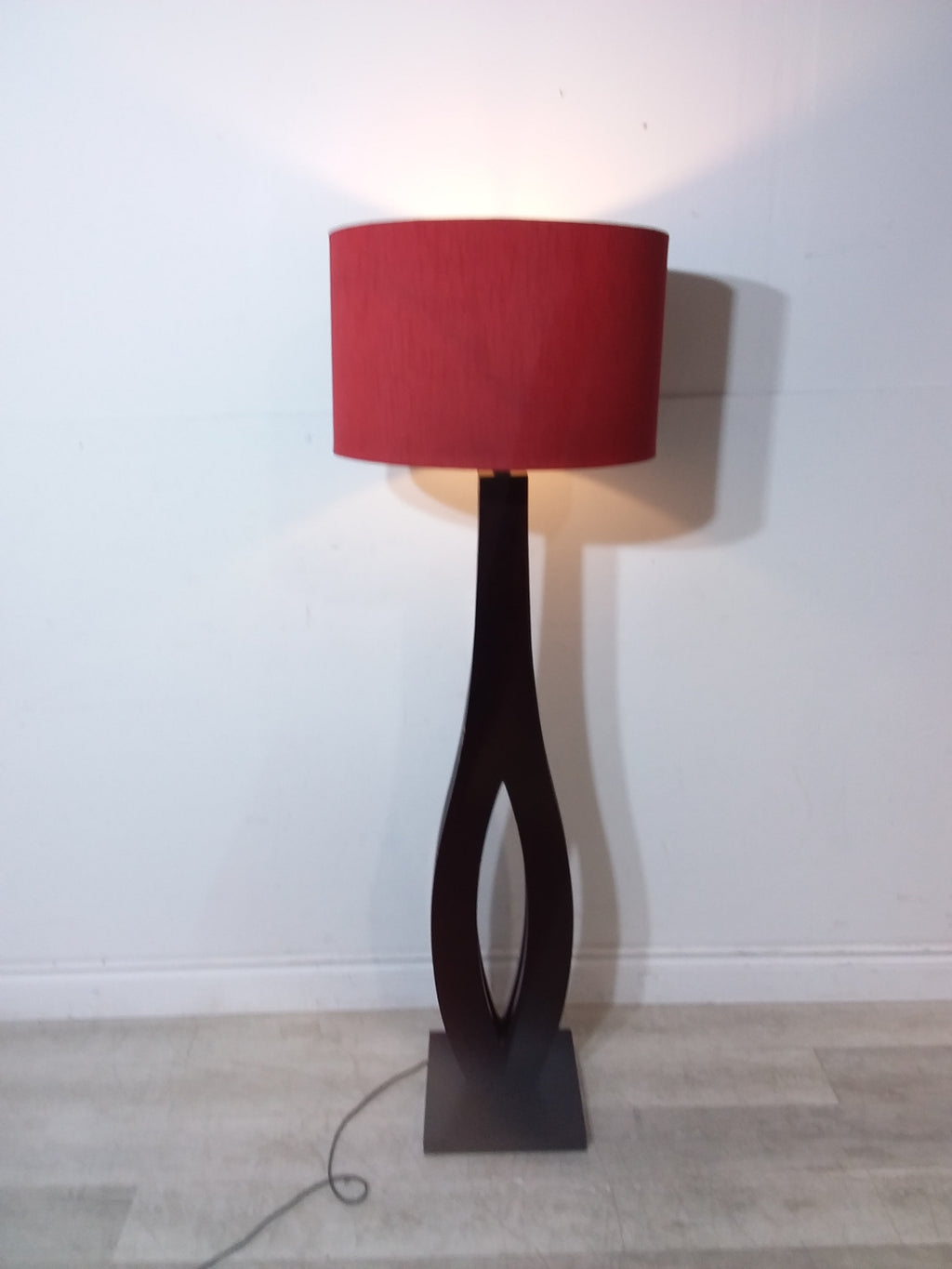Black & Red Floor Lamp