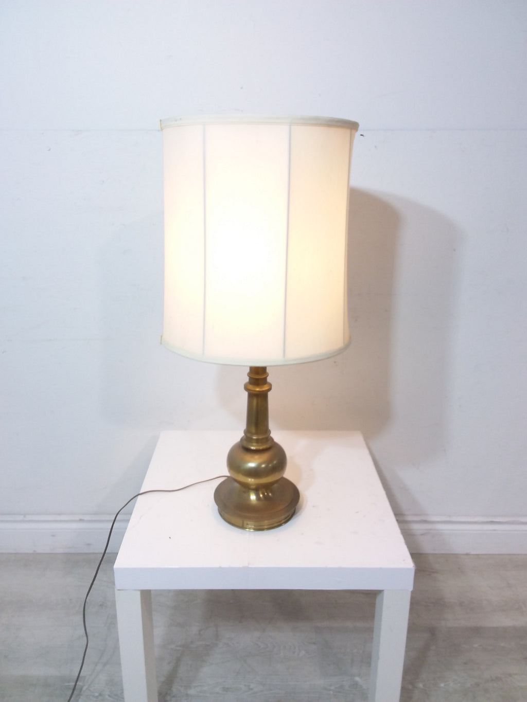 Brass Finish Base Table Lamp