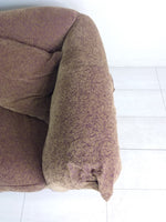 Green and Purple Swirl Pattern Armchair
