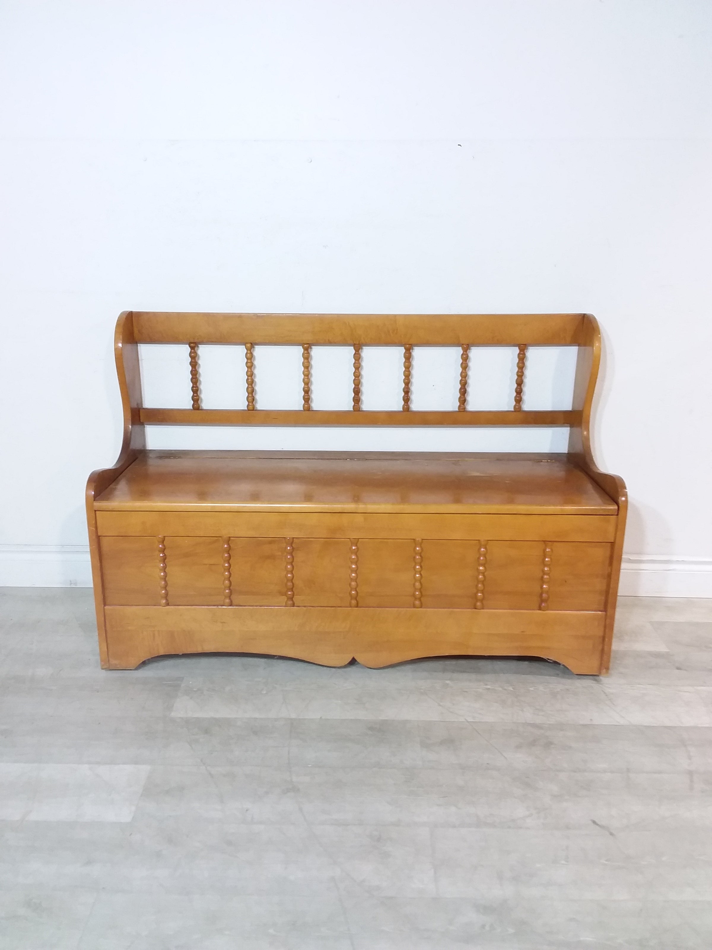 Wood Storage Bench On Wheels Habitat ReStore GTA