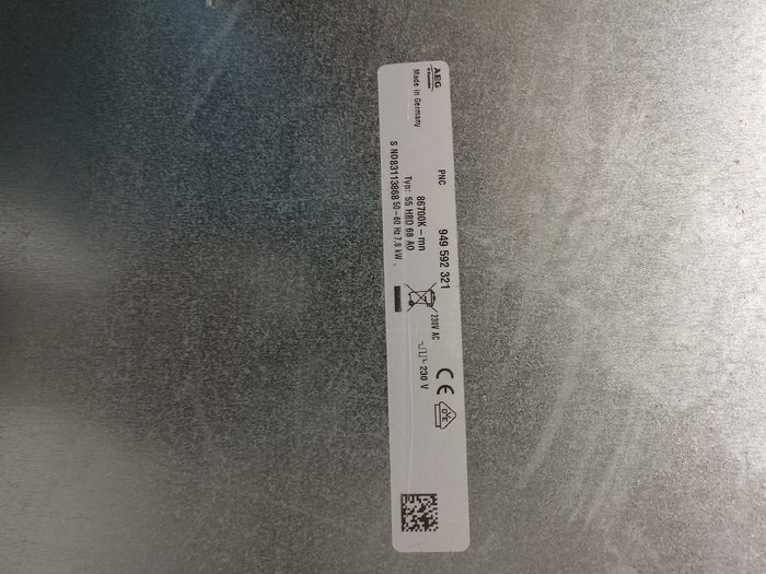 30" AEG Ceramic Electric Cooktop
