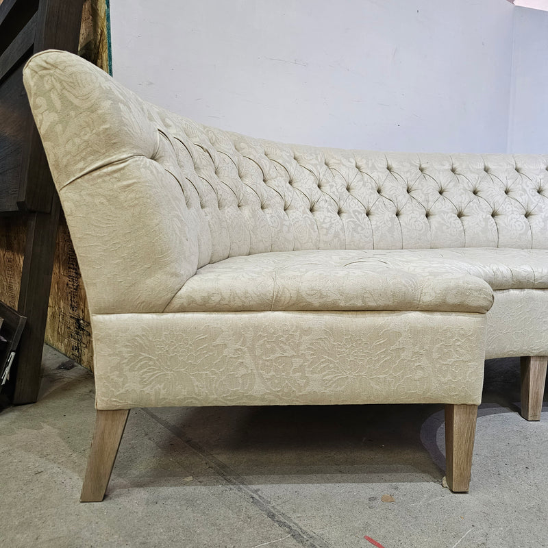 Tufted Crescent Sofa