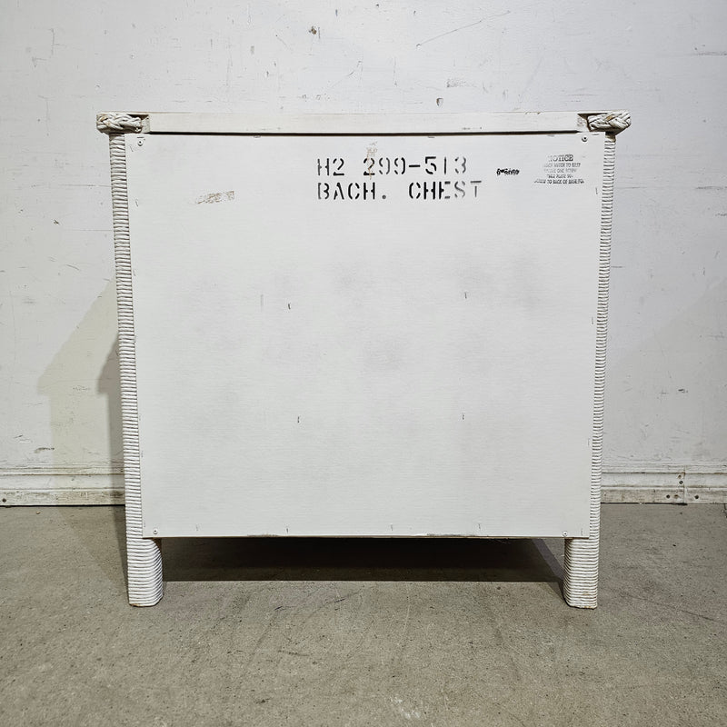 Vintage Style Wicker Horizontal Dresser