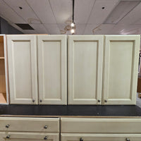 Inset Cream Colored Kitchen