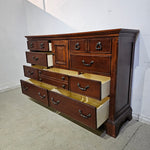 Vintage Hardwood Combo Dresser