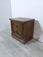 2 Drawer Side Table